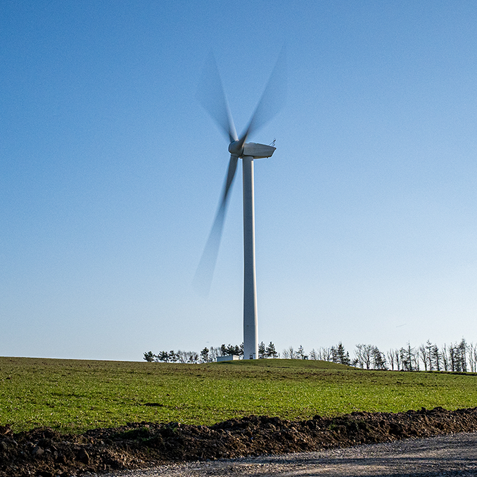 West Durham wind farm turbine