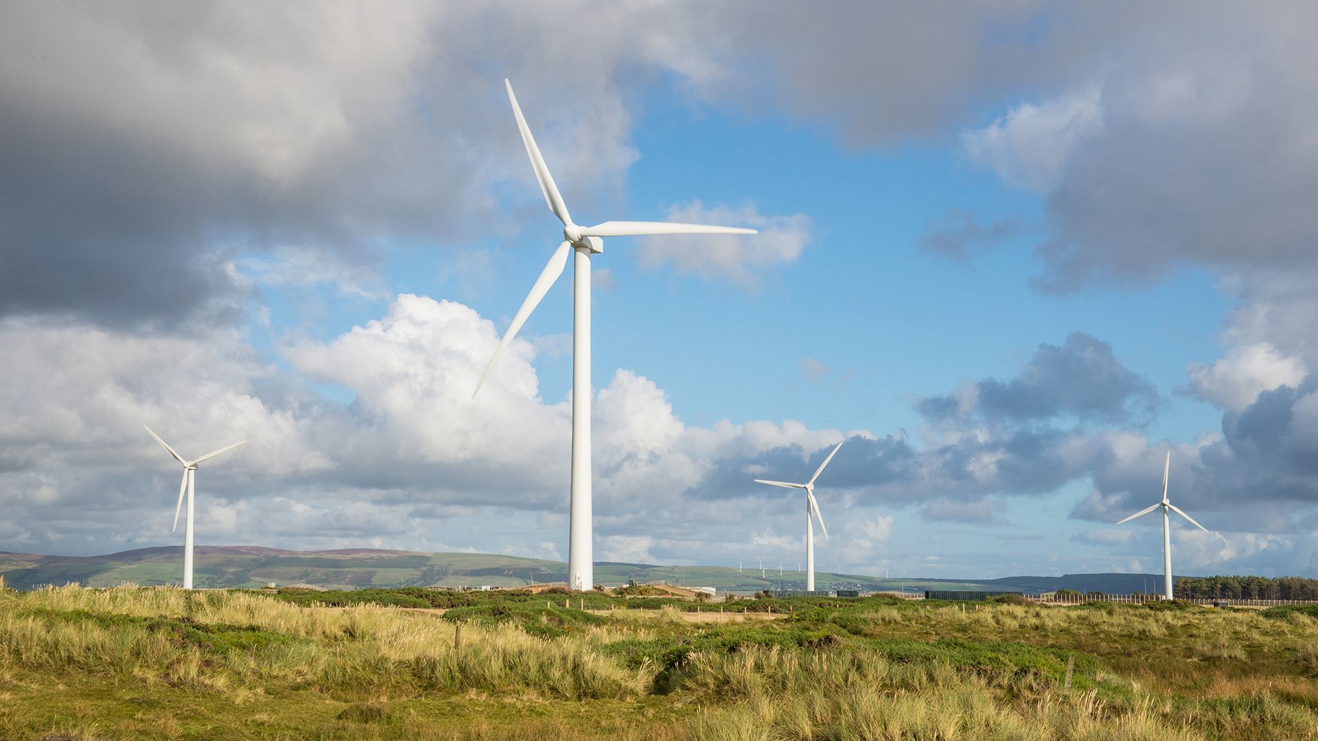 English wind farm Lake District